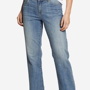 Eddie Bauer Slightly Curvy Boot Cut Jeans